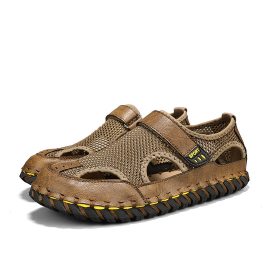 Damen Sportliche Mesh-Sandalen mit verstellbarem Riemen und rutschfester Sohle EB