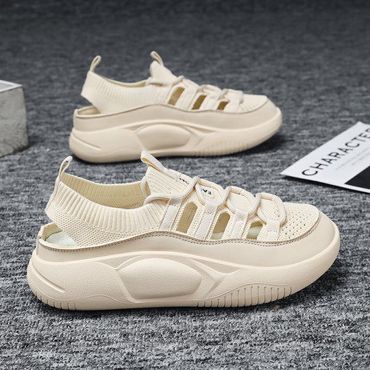 Damen Sportliche Sneakers mit atmungsaktiver Netzstruktur und komfortabler Dämpfung EB