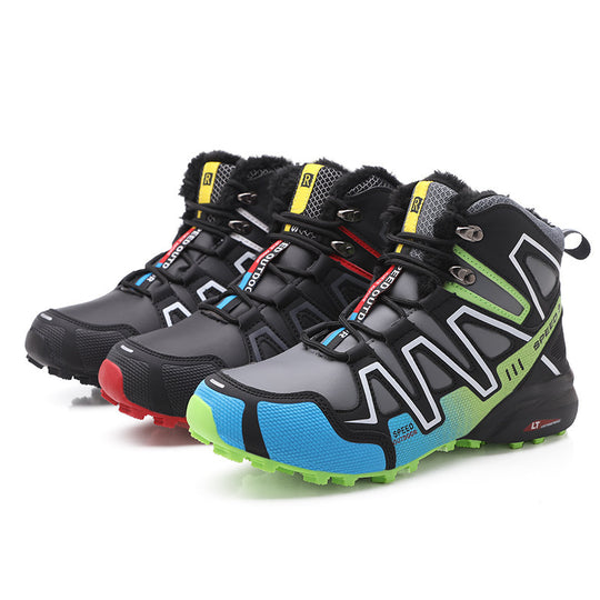 Damen Sportliche Wanderstiefel mit rutschfester Sohle und isolierendem Obermaterial EB
