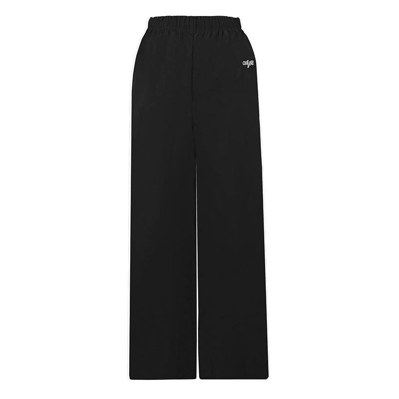 Damen Sportliche Freizeithose mit elastischem Bund und weitem Bein EB