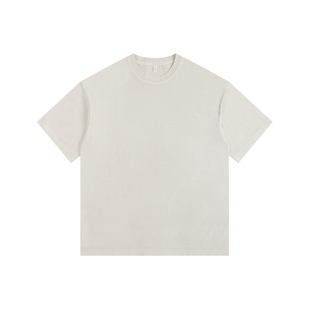 EB | Schillerndes altes kurzes T-Shirt mit Färbung
