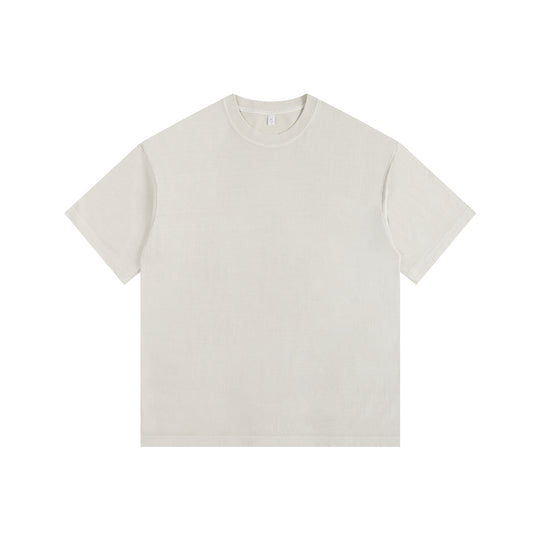 EB | Schillerndes altes kurzes T-Shirt mit Färbung