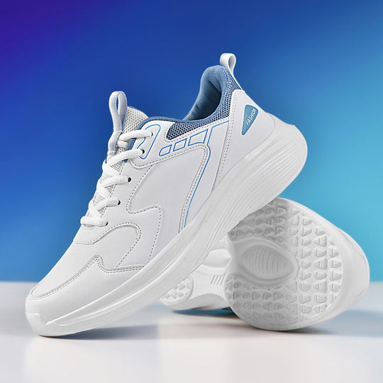 Damen Modische Sneakers mit atmungsaktiver Oberflächenstruktur und stoßdämpfender Sohle EB