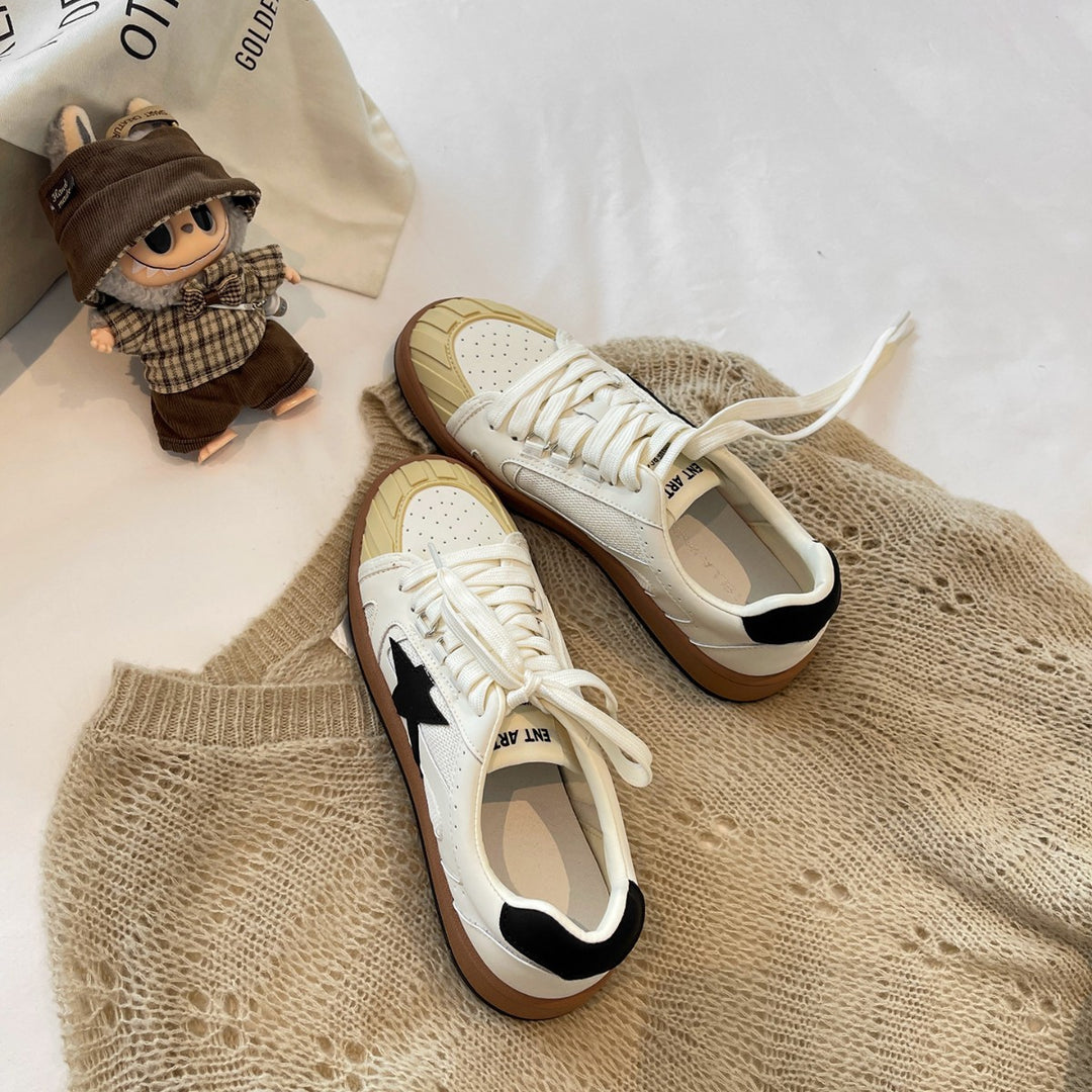 Damen modische Sneakers im Retro-Stil mit ergonomischer Dämpfung EB