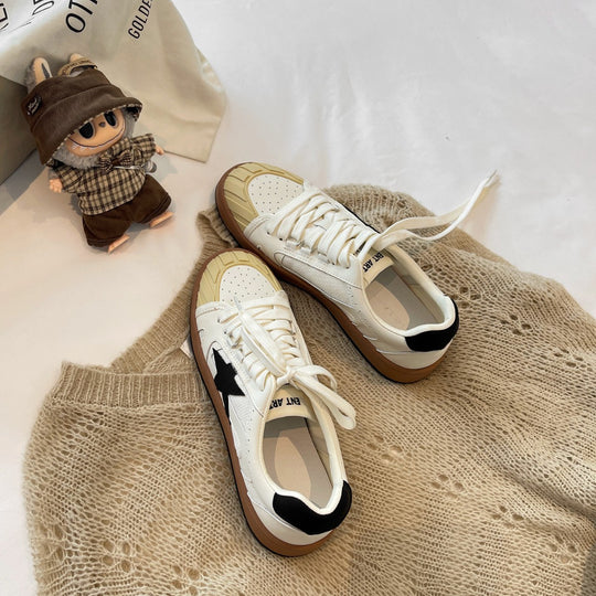 Damen modische Sneakers im Retro-Stil mit ergonomischer Dämpfung EB
