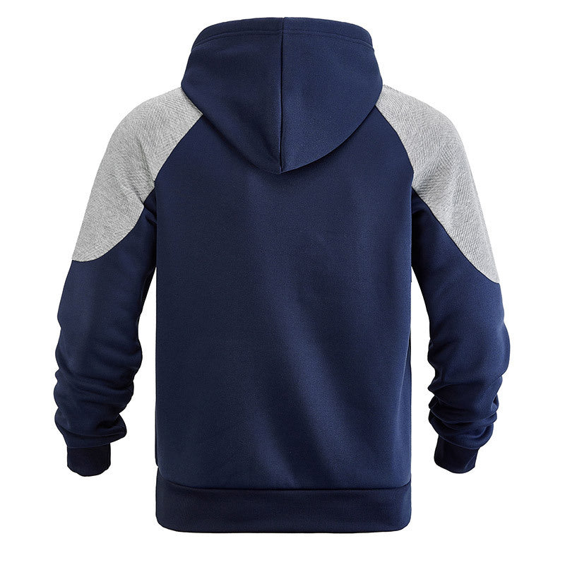 Herren Kapuzensweater mit ergonomischem Schnitt und strukturiertem Obermaterial EB