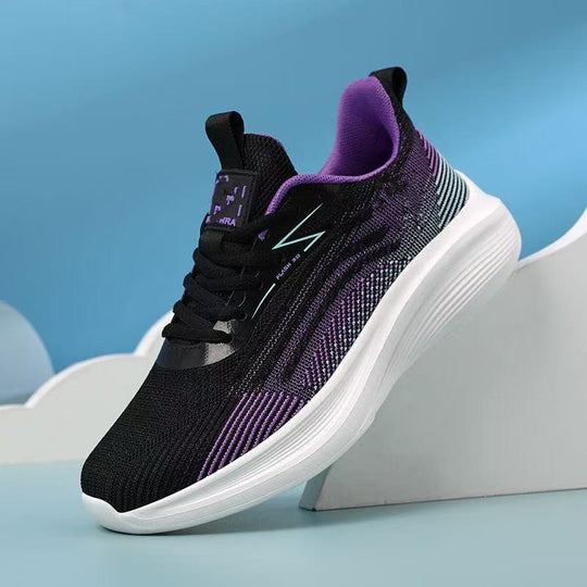Damen Hochleistungs-Sneaker mit atmungsaktiver Mesh-Oberfläche und voluminöser Dämpfungstechnologie EB