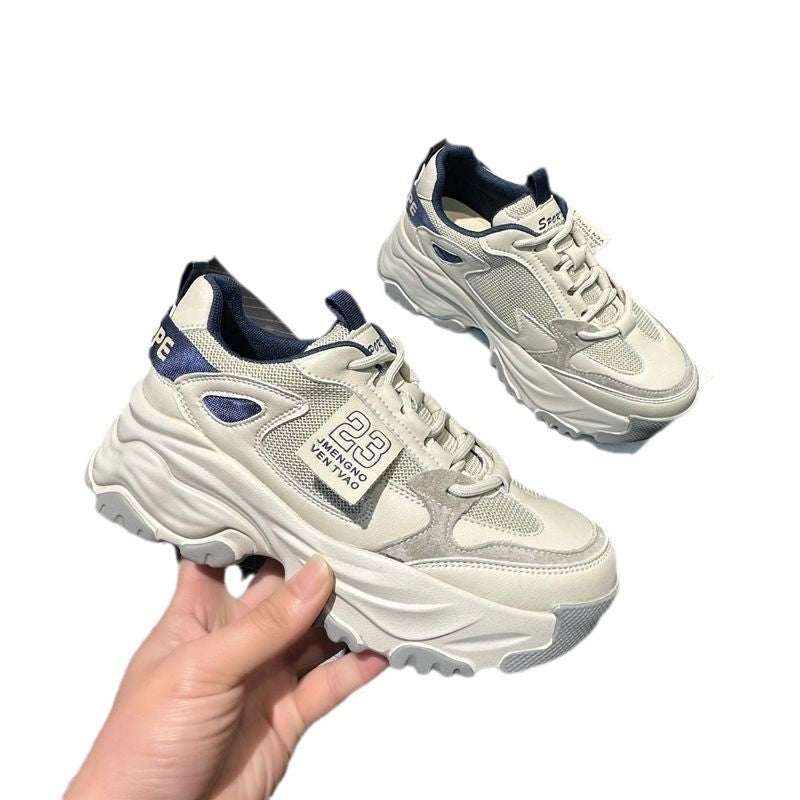 Damen modische Laufschuhe mit atmungsaktivem Obermaterial und verstärkter Sohle EB