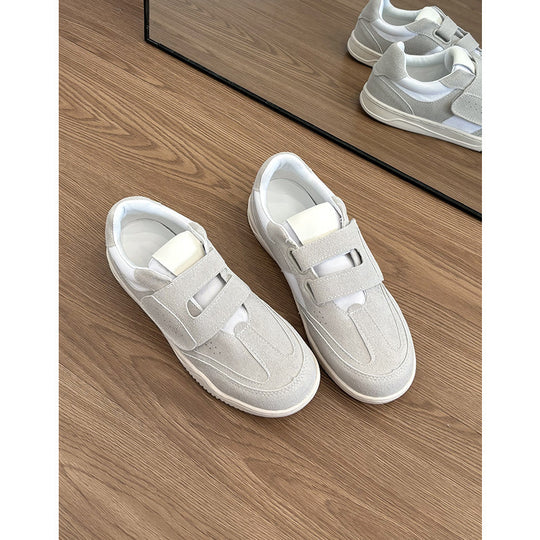 Damen Bequeme Sneakers mit Klettverschluss EB