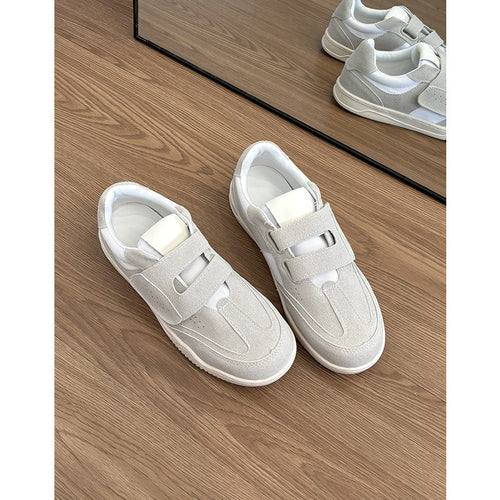 Damen Bequeme Sneakers mit Klettverschluss EB