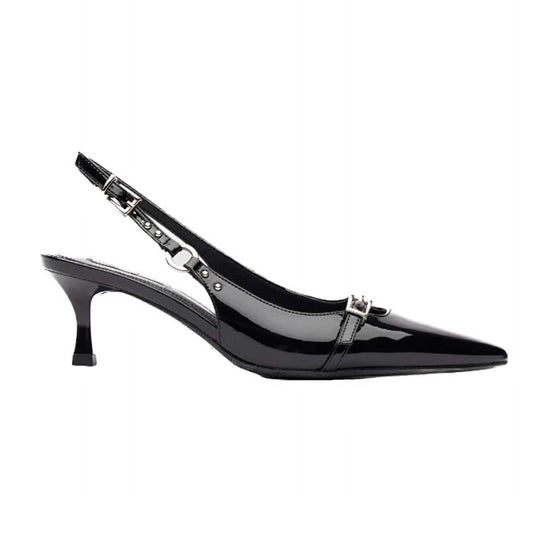 Damen spitze High Heels mit modischem Schnallen-Detail EB