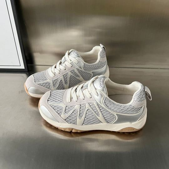 Damen Sportliche Lauf-Sneaker mit flexiblem Mesh und rutschfester Sohle EB