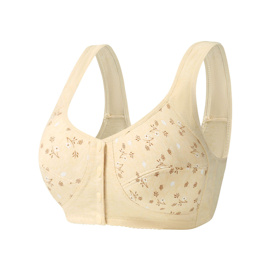 Damen Bequemer und stilvoller BH mit floralem Design EB
