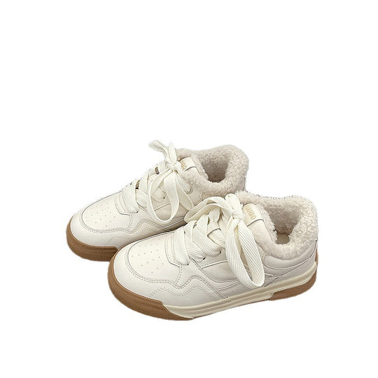 Damen Sneakers mit kuscheligem Innenfutter und rutschfester Sohle EB