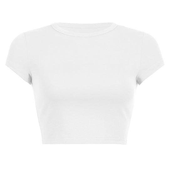Damen Figurbetontes Crop-Top EB
