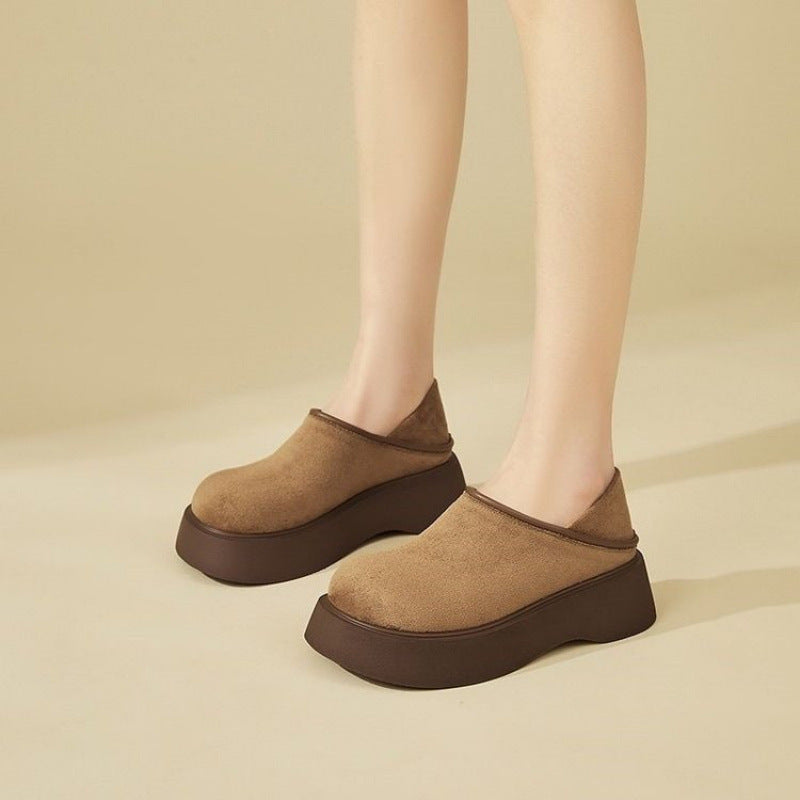 Damen Komfortable Slip-On Sneakers EB