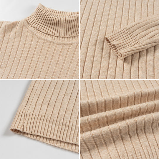 Herren Strickpullover mit Stehkragen EB