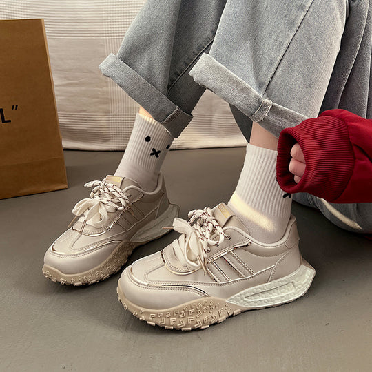 Damen Sportliche Sneakers mit modernem Design und dämpfender Sohle EB