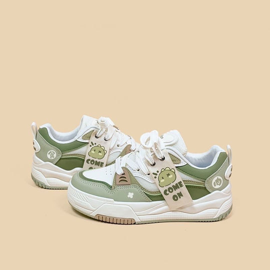 Damen Sportliche Sneaker mit trendigem Design und flexibler Sohle EB
