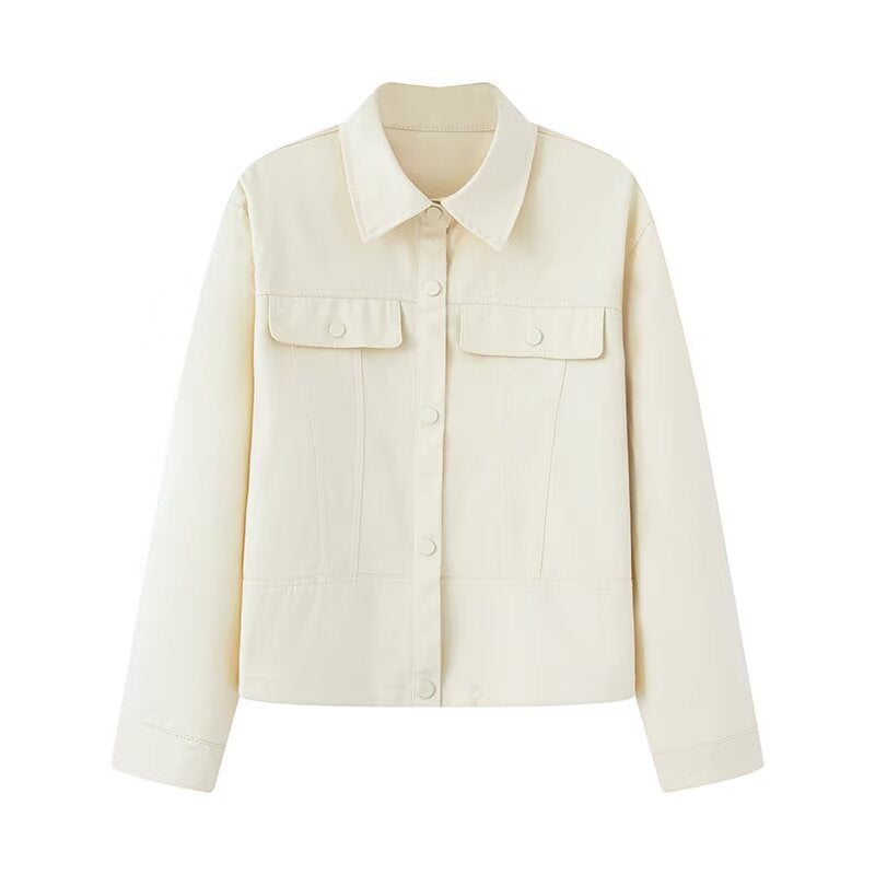 Damen Jacke im modernen Utility-Stil mit stilvollen Taschen EB