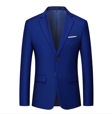 Herren nan tailliertes Sakko mit schmaler Silhouette, Stretchanteil und Pattentaschen EB