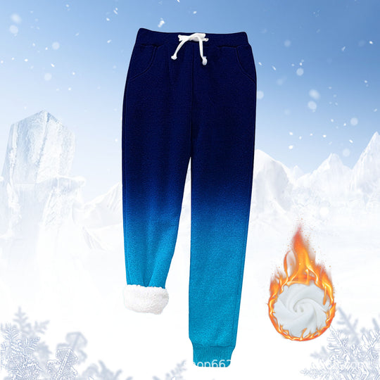 Damen Fleece-Jogginghose mit warmem Innenfutter und elastischem Bund EB