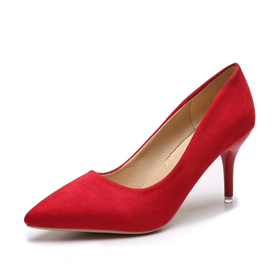Damen nan spitze Court-Pumps mit schlankem Stilettoabsatz und gepolsterter Komfortinnensohle EB
