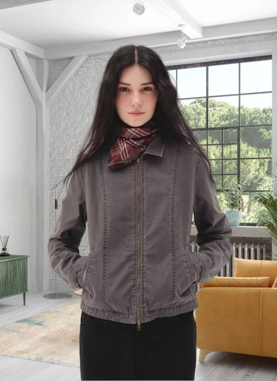 Damen Freizeitjacke mit lässigem Schnitt und praktischen Taschen EB