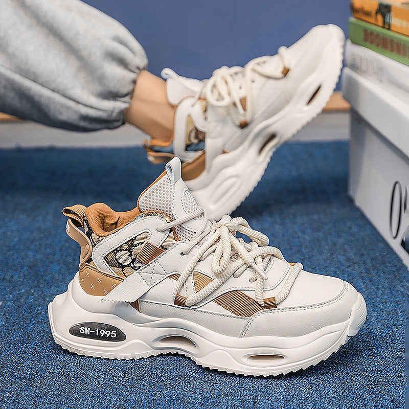 Damen sportliche und atmungsaktive High-Top Sneakers mit innovativer Dämpfungstechnologie EB