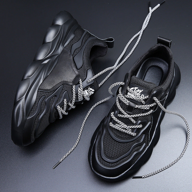Damen modische Sportschuhe mit luftiger Netzstruktur und dämpfendem Sohlenmaterial EB