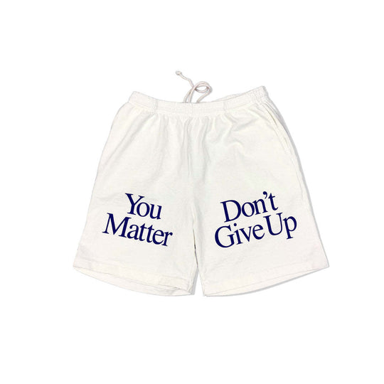 Damen Jogginghose mit motivierendem Schriftzug und elastischem Bund EB