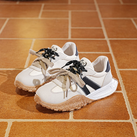 Damen trendige Freizeitsneaker mit rutschfester Sohle und modischem Design EB
