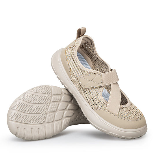 Damen Atmungsaktive Badeschuhe mit verstellbarem Klettverschluss EB