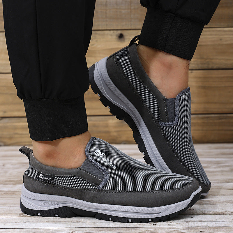 Damen Atmungsaktive Slip-On Freizeitschuhe mit rutschfester Sohle EB 1769657683