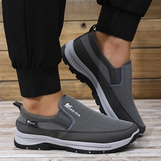 Damen Atmungsaktive Slip-On Freizeitschuhe mit rutschfester Sohle EB 1769657683