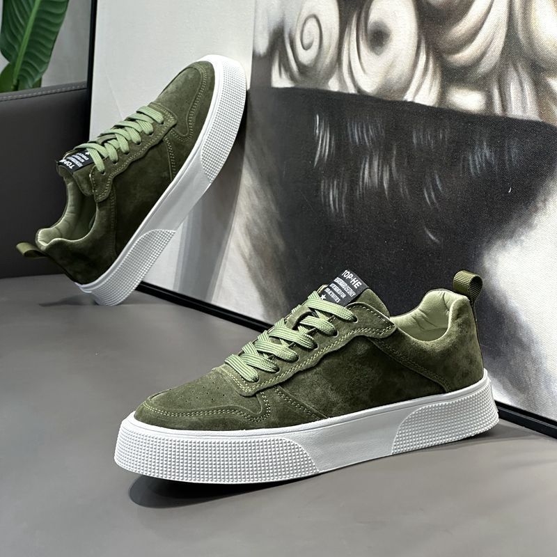 Damen modische Sneakers aus hochwertigem Wildleder mit optimaler Dämpfung EB