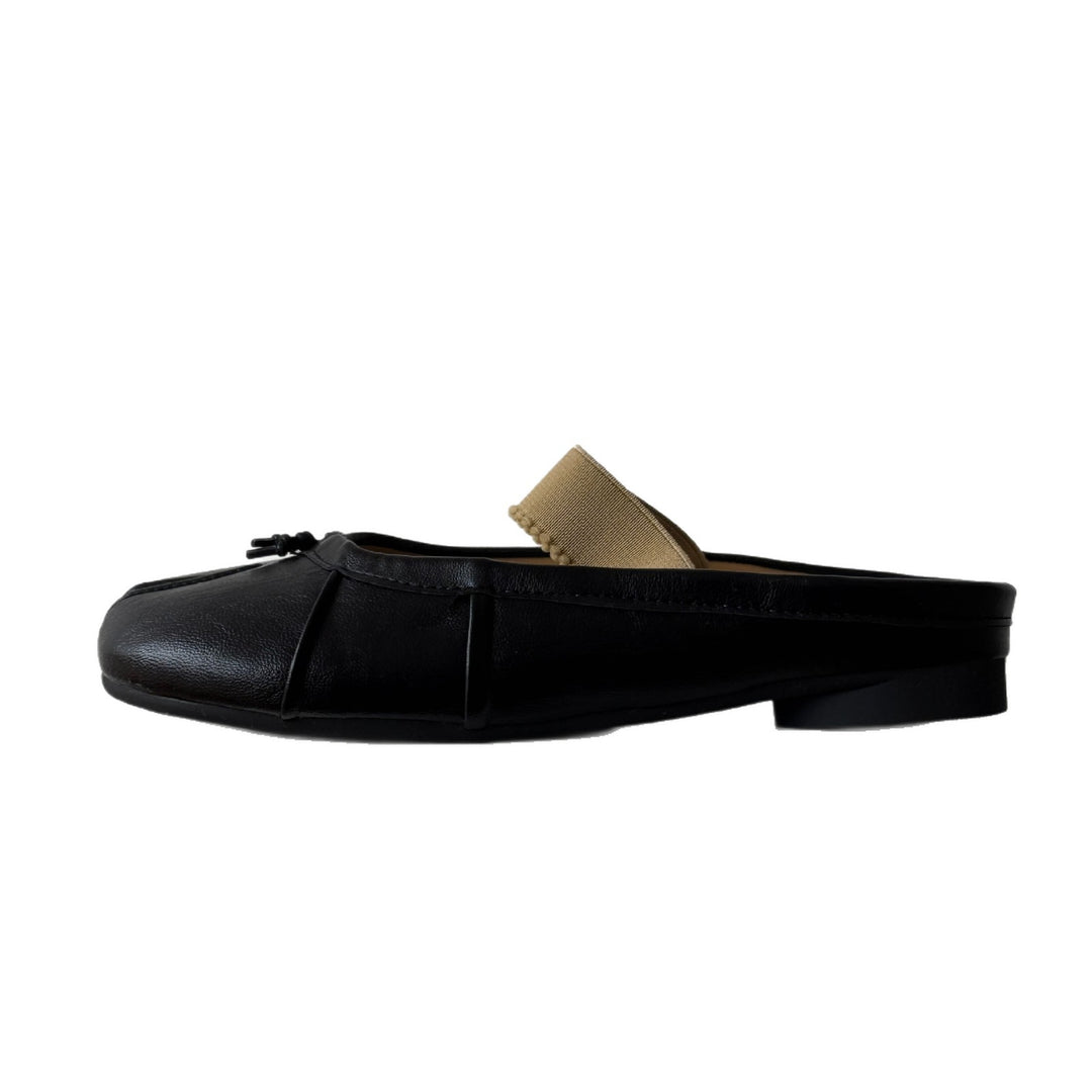 Damen Elegante Mokassins mit modischem Riemendesign aus metallic Leder und bequemer Innensohle EB