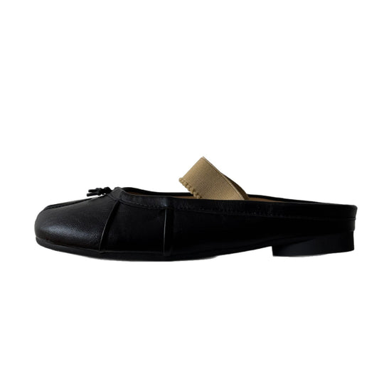 Damen Elegante Mokassins mit modischem Riemendesign aus metallic Leder und bequemer Innensohle EB