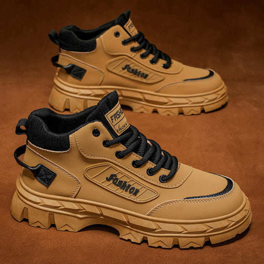Herren High-Top Sneakers mit robustem Profil und rutschfester Sohle EB