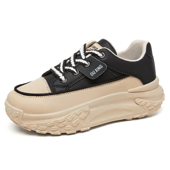 Damen Sportliche Sneakers mit rutschfester Sohle und gepolstertem Innenfutter EB