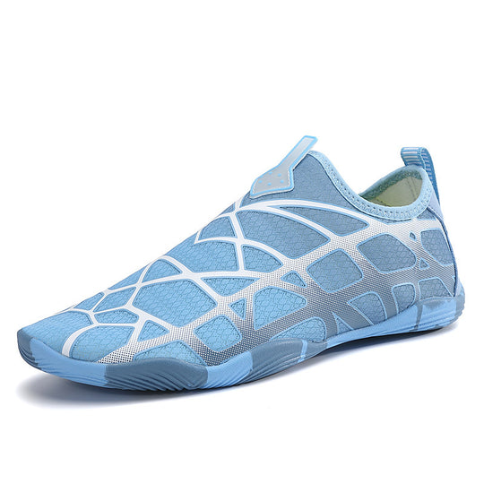 Damen Aqua-Schuhe mit rutschfester Sohle und elastischem Schnellschnürsystem EB