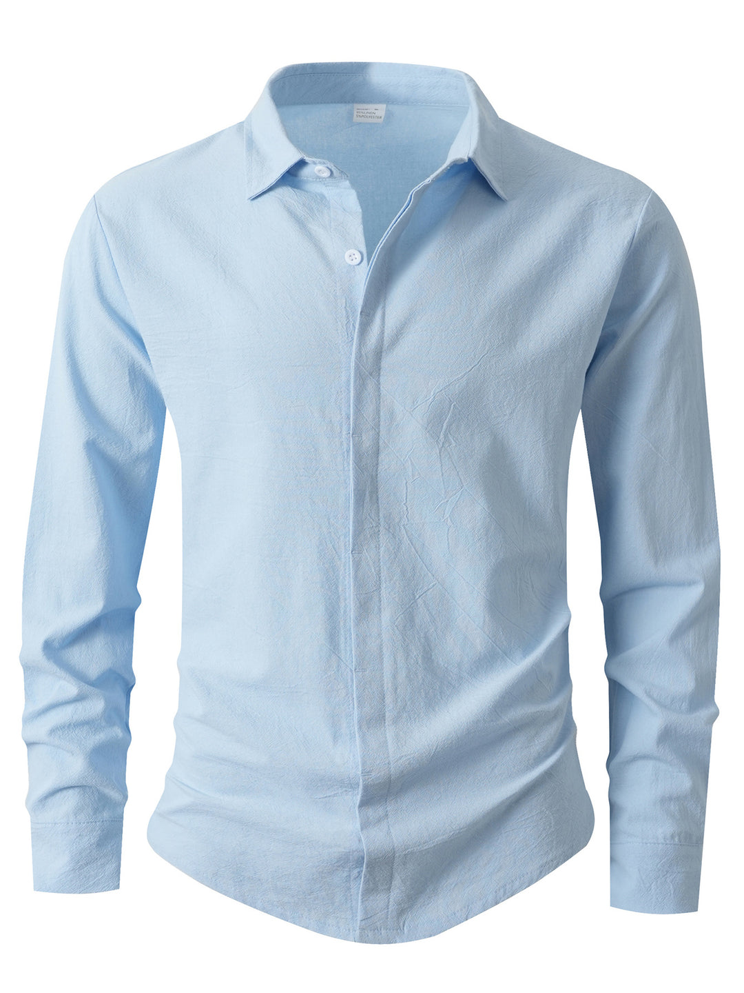 Herren Elegantes Casual-Hemd mit Slim-Fit Schnitt EB