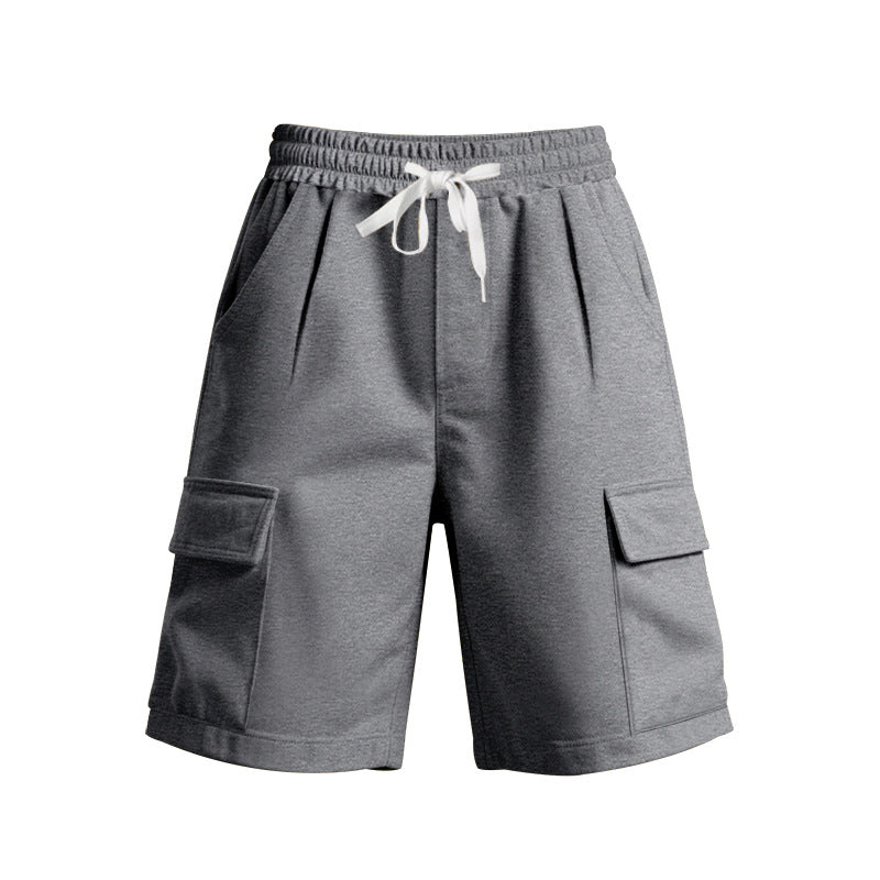 Damen komfortable Cargo-Shorts mit elastischem Bund und praktischen Seitentaschen EB