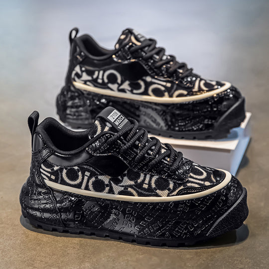 Damen Chunky Sneakers mit einzigartigem Design und gepolsterter Laufsohle EB