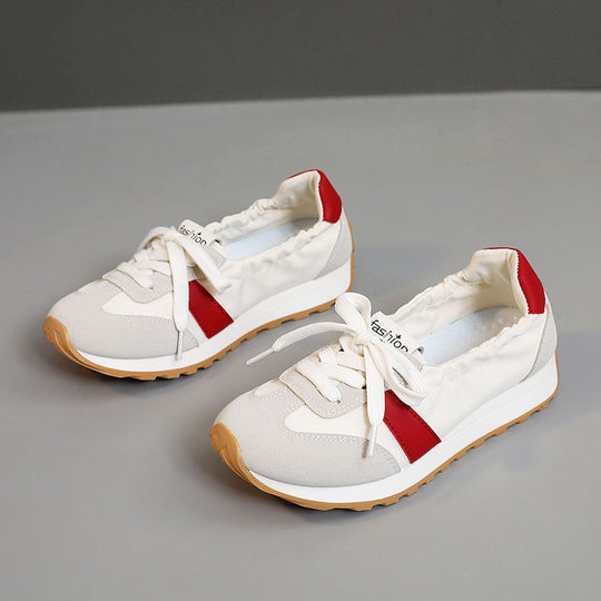 Damen Sportliche Sneakers mit elastischem Einstieg und dämpfender Laufsohle EB