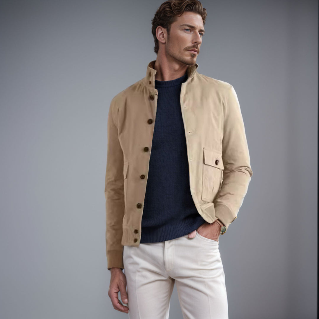 Herren robuste Utility-Jacke mit praktischen Taschen EB