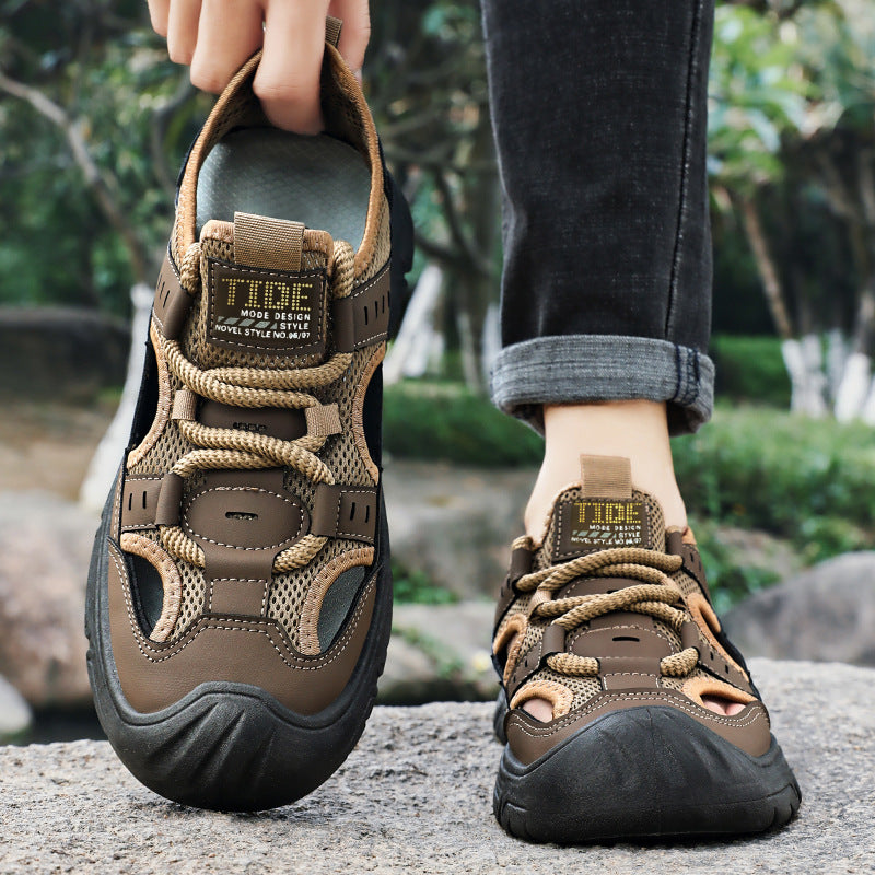Damen Atmungsaktive Outdoor Sneakers mit rutschfester Sohle und flexiblem Design EB
