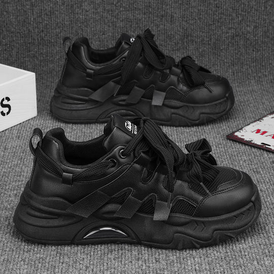 Damen Sportliche Sneakers mit atmungsaktivem Mesh-Obermaterial und robustem Sohlenprofil EB