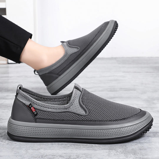 Damen Bequeme und atmungsaktive Slip-On Sneakers mit besonders weichem Innenfutter EB