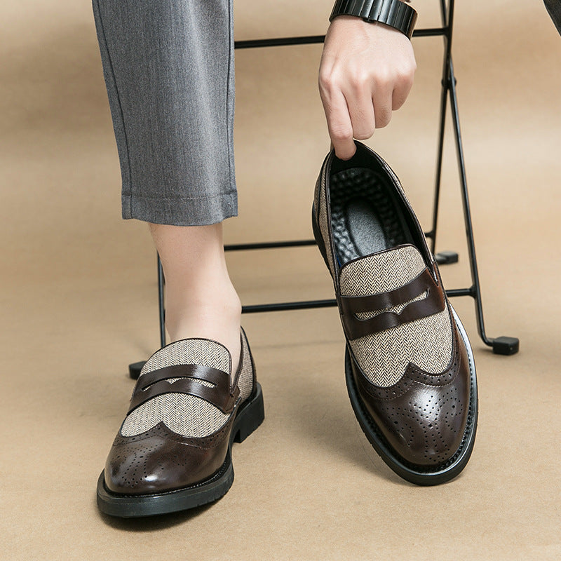 Damen Elegante Loafers mit strukturiertem Obermaterial und komfortabler Sohle EB